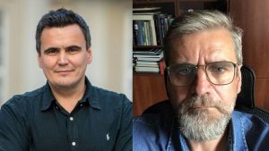 Prof. Marcin Drąg and Prof. Michał Woźniak